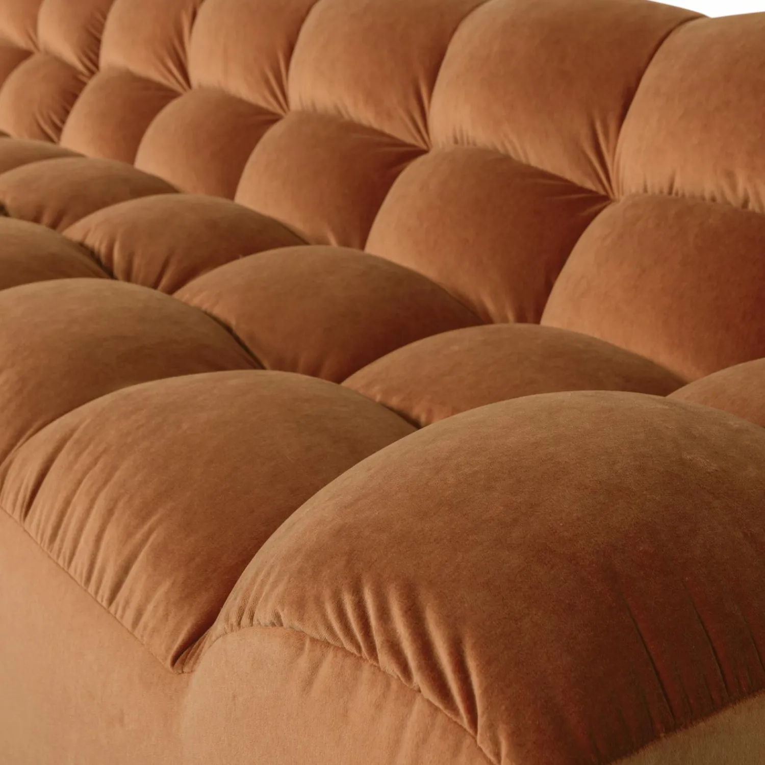 Hot WOOOD Allure chaise longue links velvet Terra
