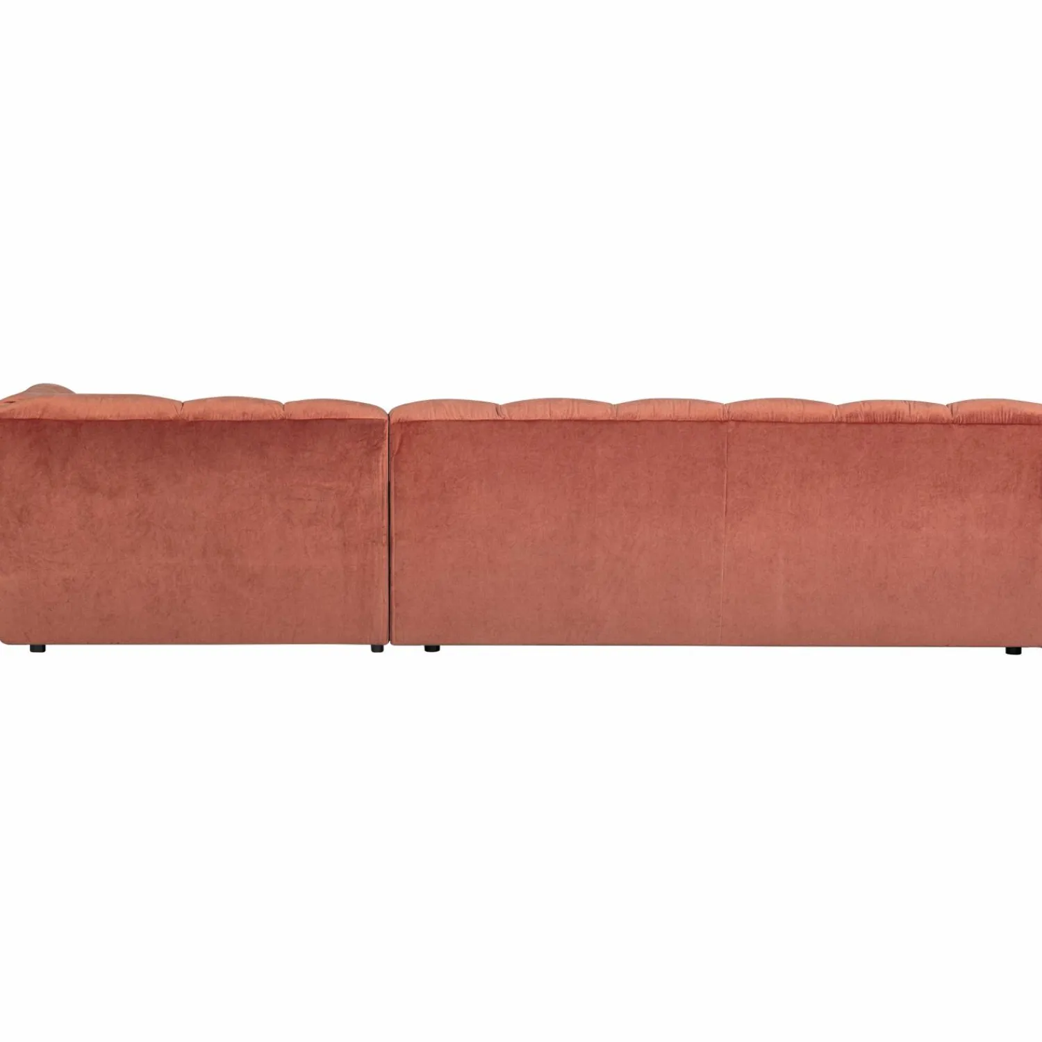 Outlet WOOOD Allure chaise longue rechts velvet Blush
