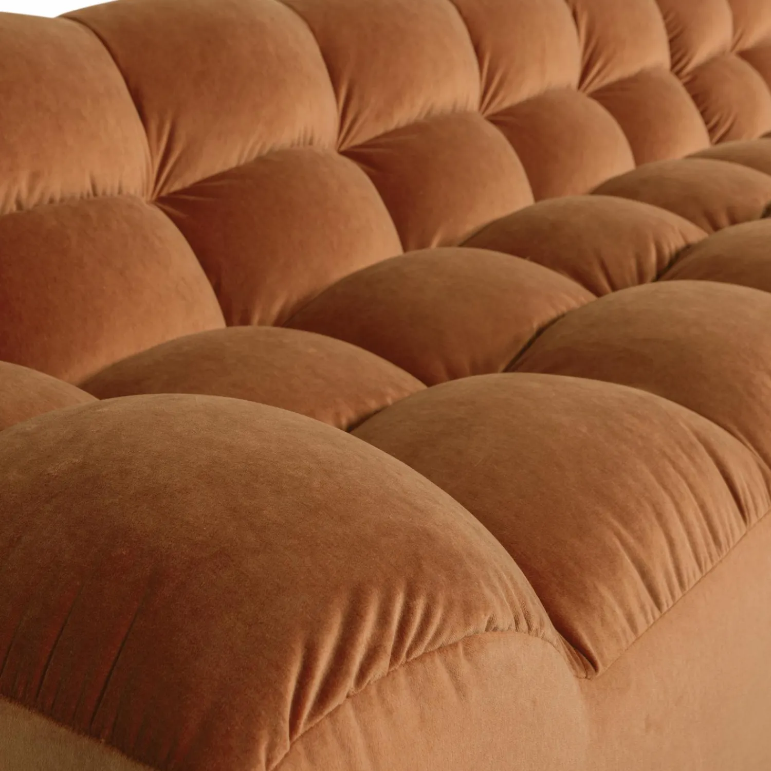 Online WOOOD Allure chaise longue rechts velvet Terra