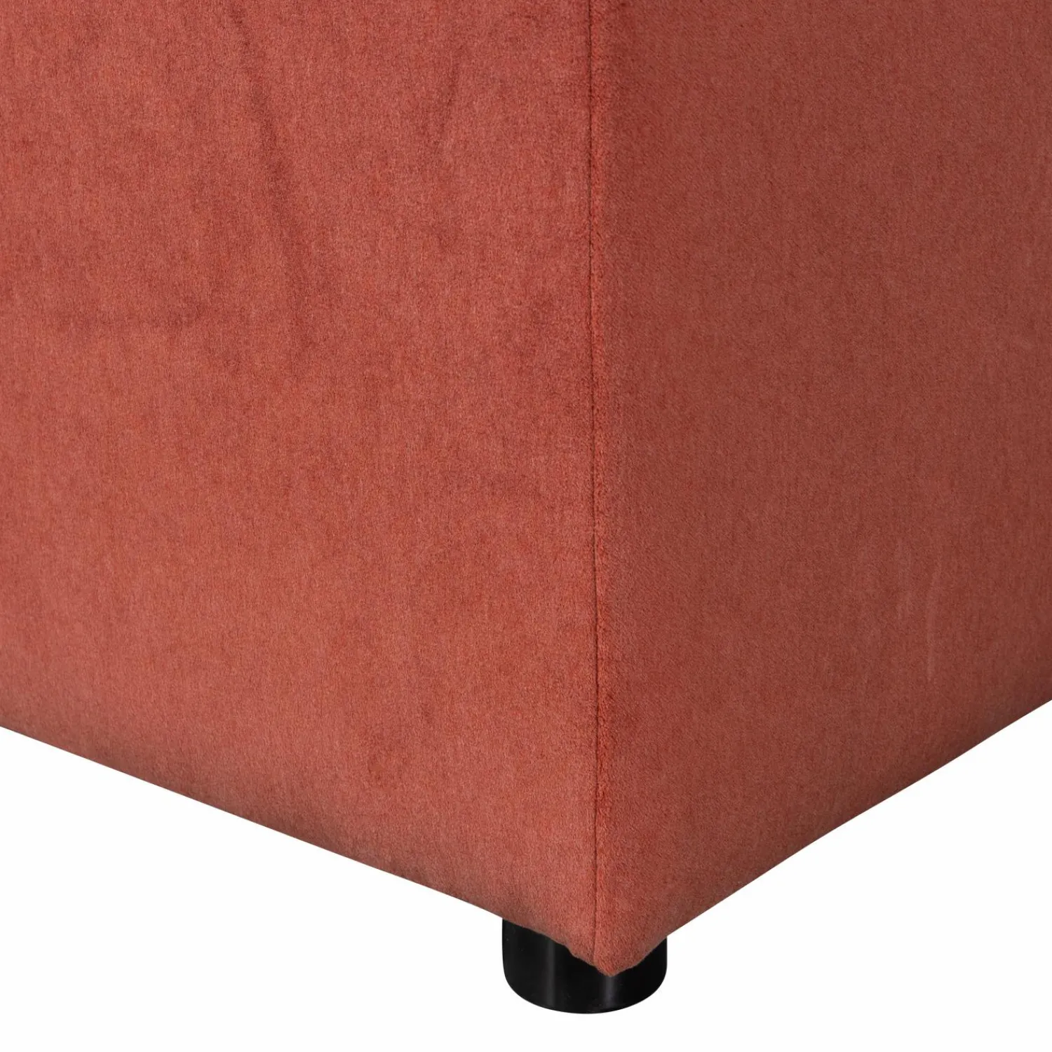 New WOOOD Allure hocker gewassen velvet Blush