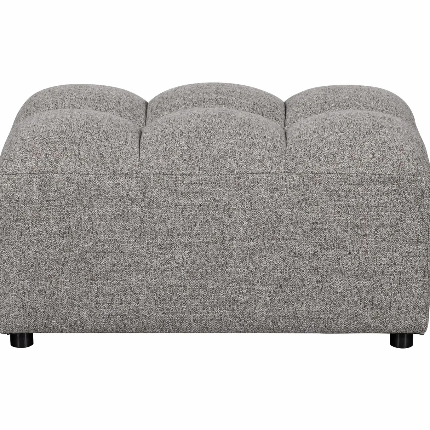 New WOOOD Allure hocker geweven stof Klei melange