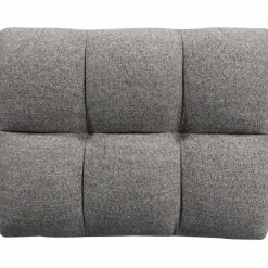 New WOOOD Allure hocker geweven stof Klei melange