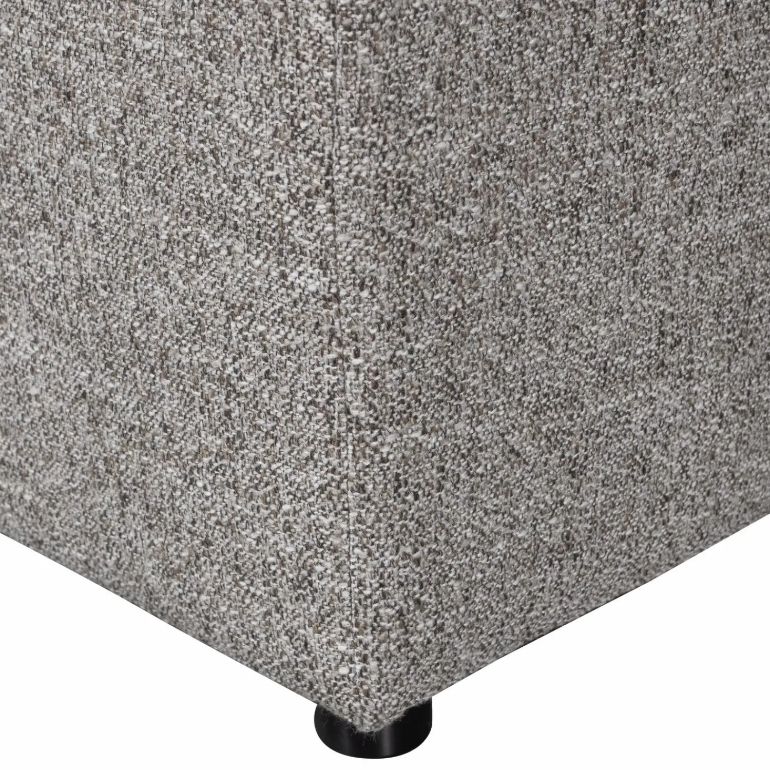 New WOOOD Allure hocker geweven stof Klei melange