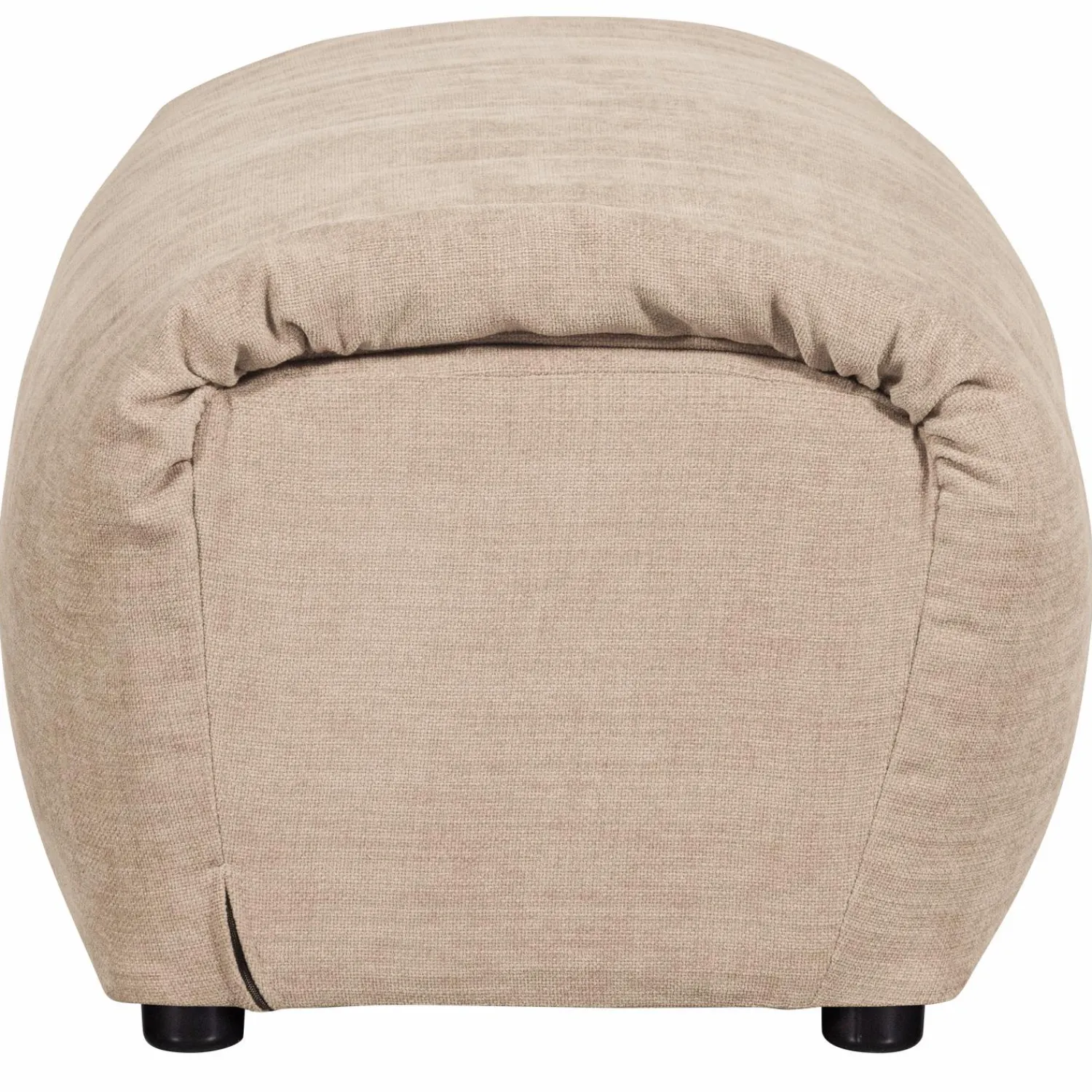 Online WOOOD Baggy hocker geweven chenille Zand