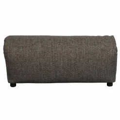 Online WOOOD Baggy hocker geweven stof warmgrijs melange Warm grijs melange