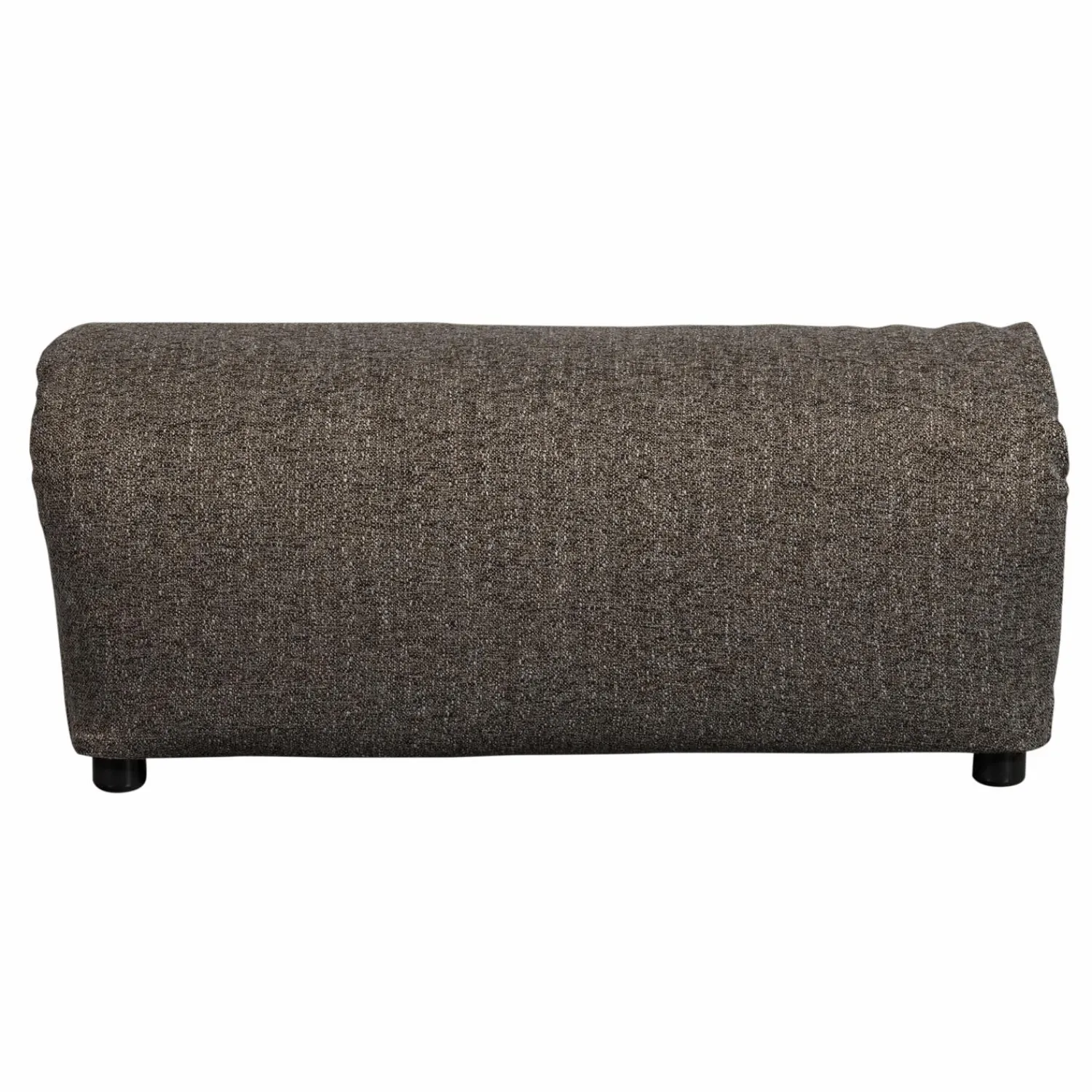 Online WOOOD Baggy hocker geweven stof warmgrijs melange Warm grijs melange