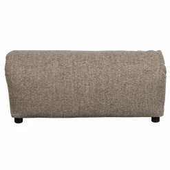 New WOOOD Baggy hocker geweven stof Bruin melange