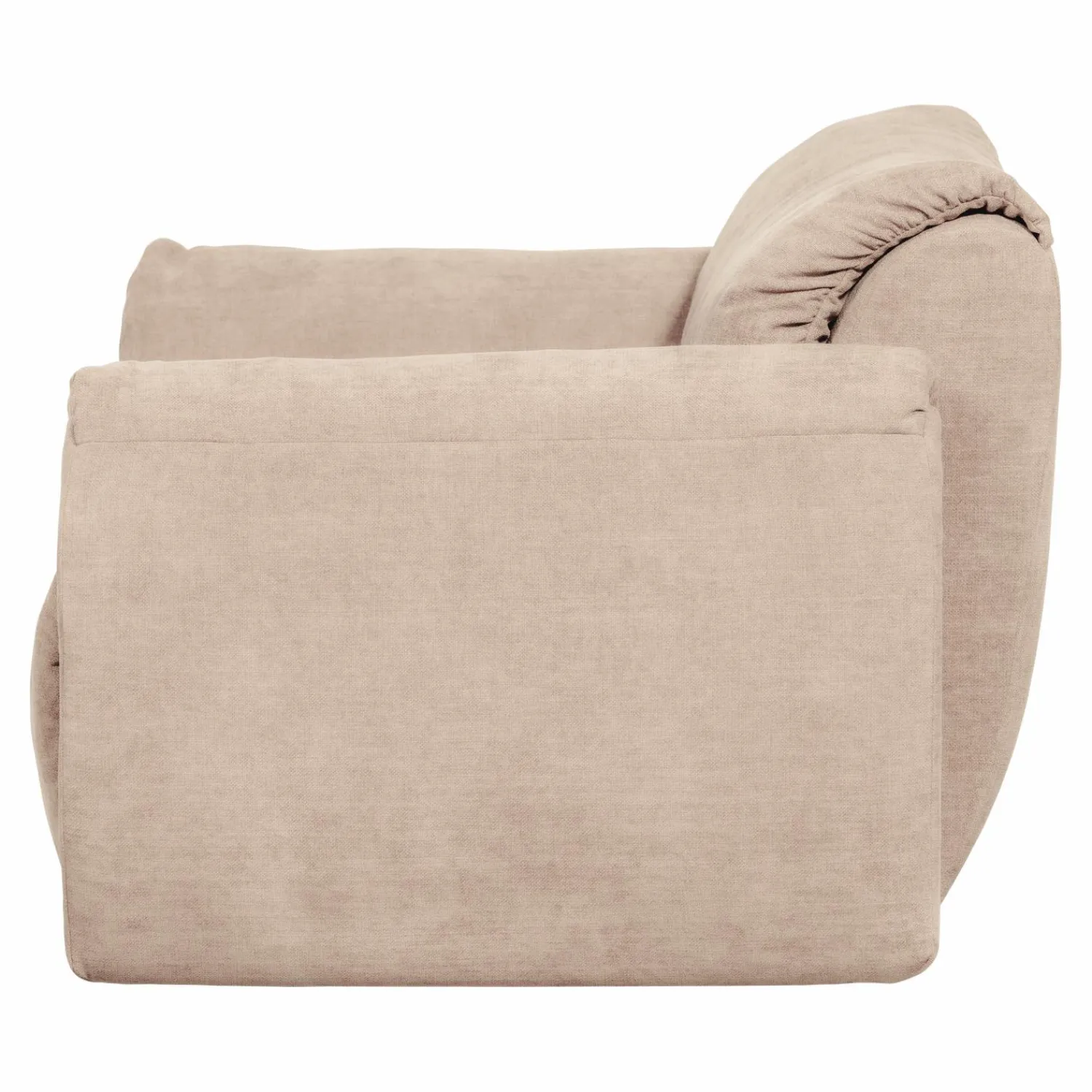 Sale WOOOD Baggy loveseat geweven chenille Zand