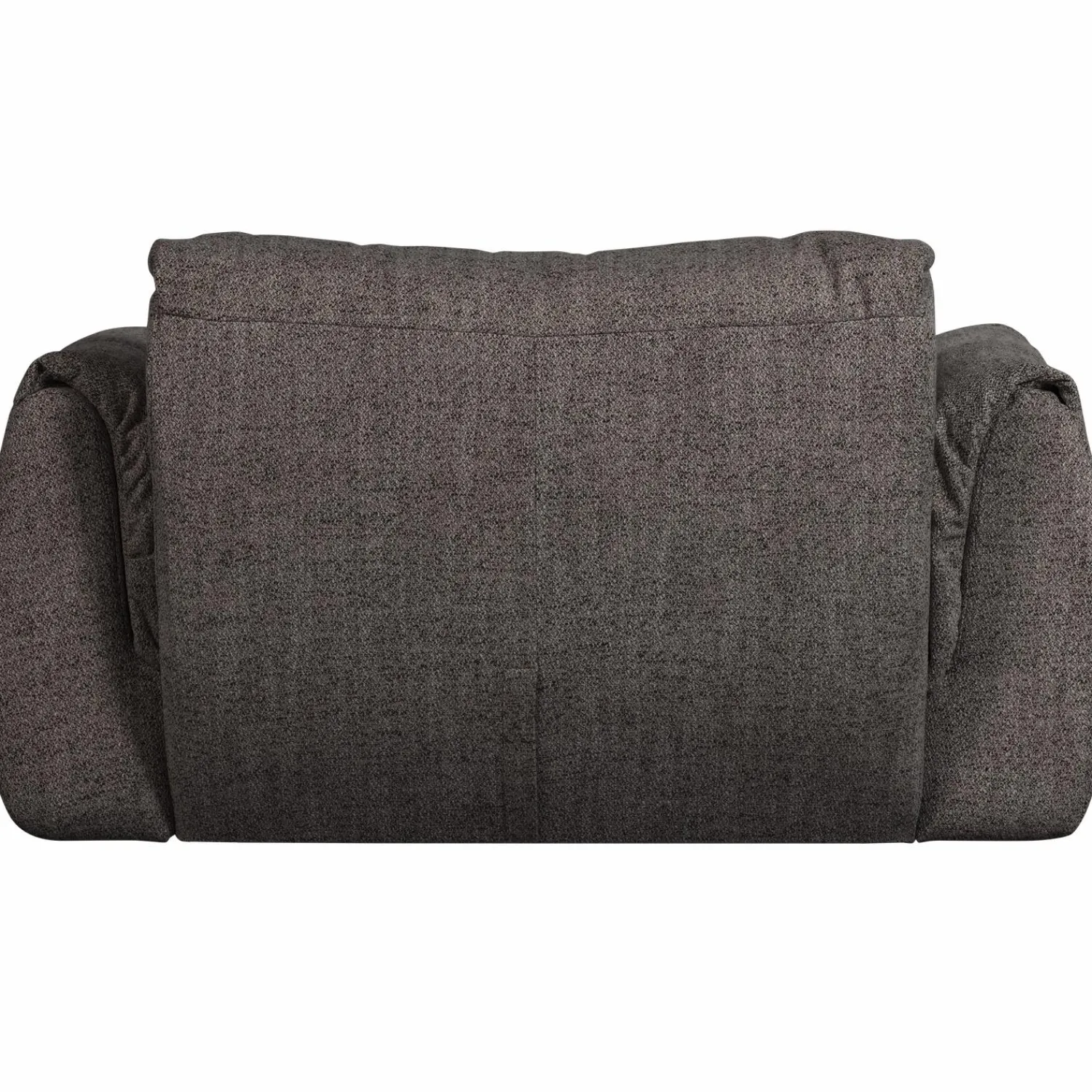 Best WOOOD Baggy loveseat geweven stof Warmgrijs melange