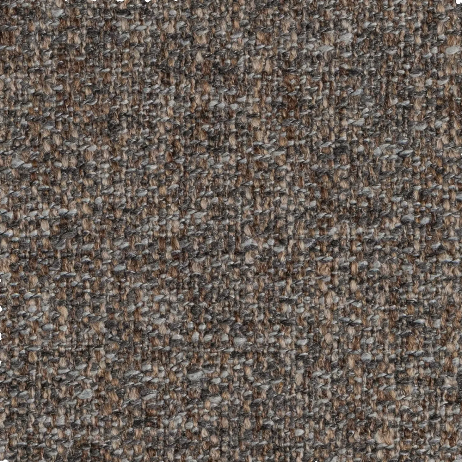 Best WOOOD Baggy loveseat geweven stof Warmgrijs melange