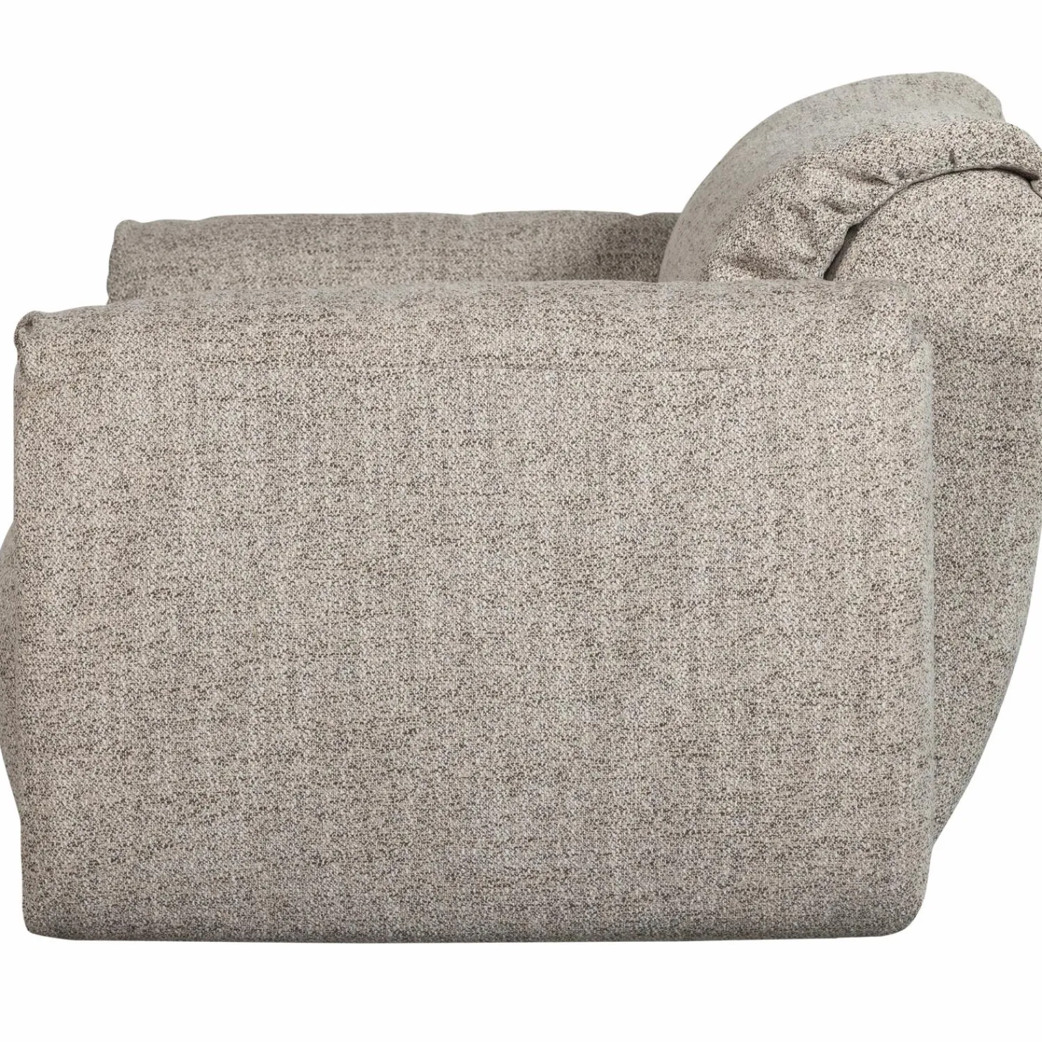 Best WOOOD Baggy loveseat geweven stof Naturel melange