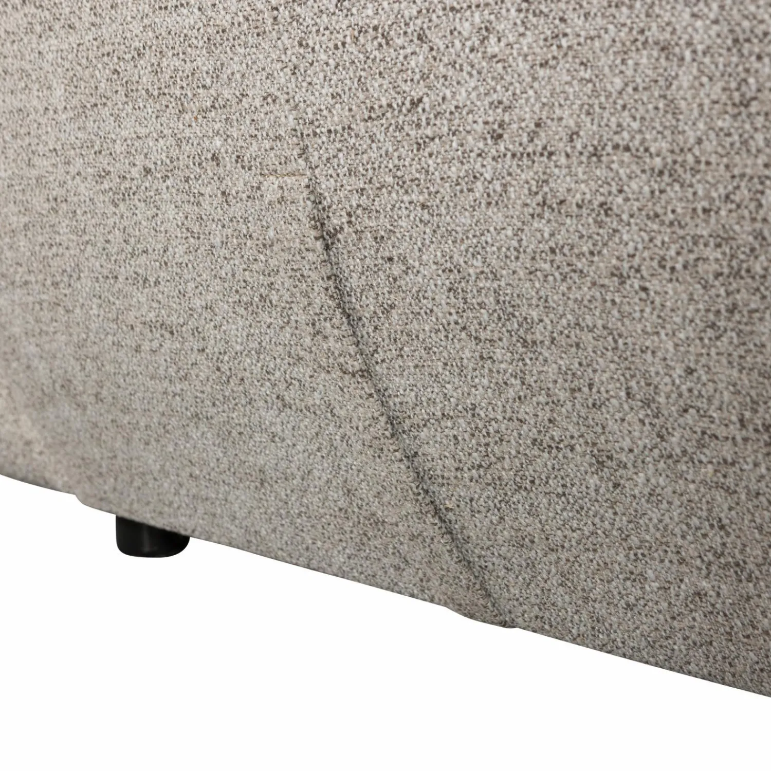 Best WOOOD Baggy loveseat geweven stof Naturel melange