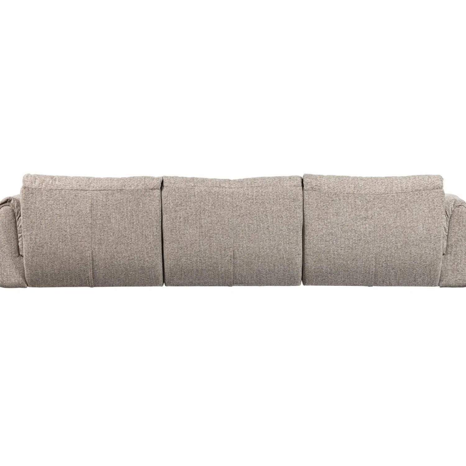 Sale WOOOD Baggy 3-zits bank geweven stof Naturel melange