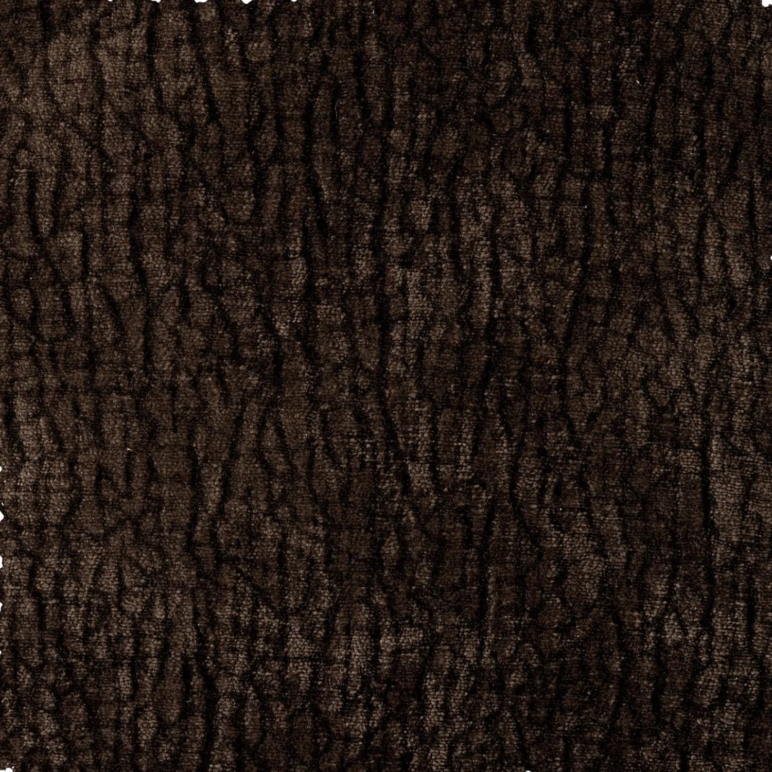 Best WOOOD Baggy 1-zits element 3D chenille Donkerbruin