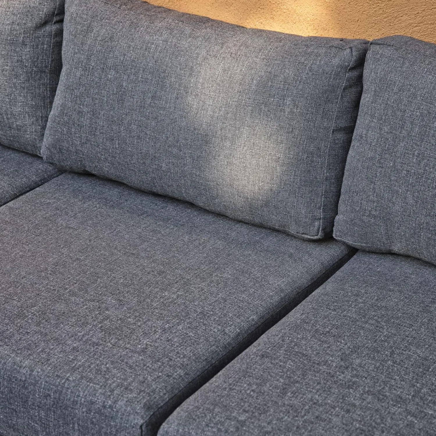 Best WOOOD Bari loungeset aluminium polywood incl. kussens donkergrijs