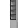 Sale WOOOD Basic 2-deurs vitrinekast grenen mist