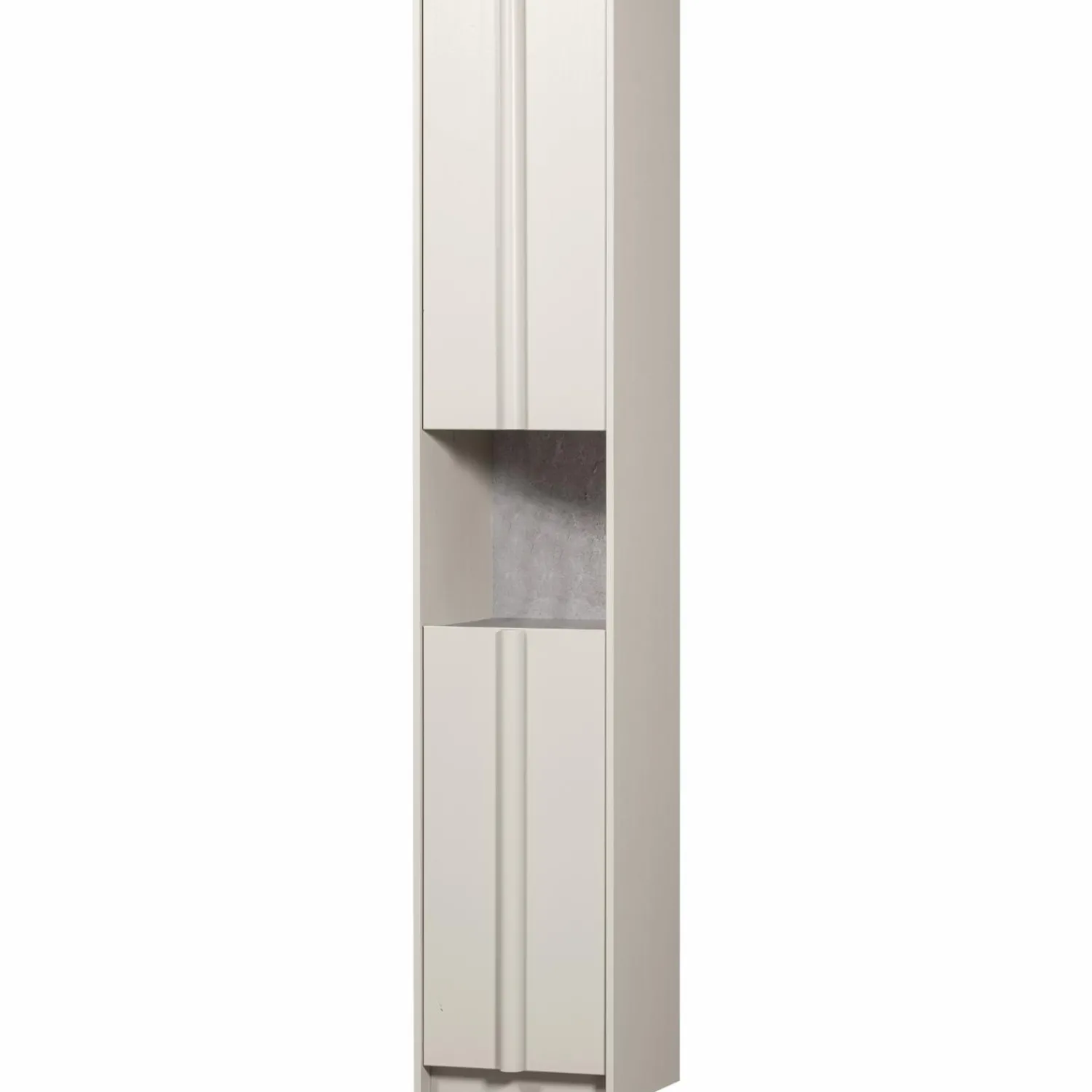 Discount WOOOD Basu smalle kast 40 cm grenen dust incl. concrete decor
