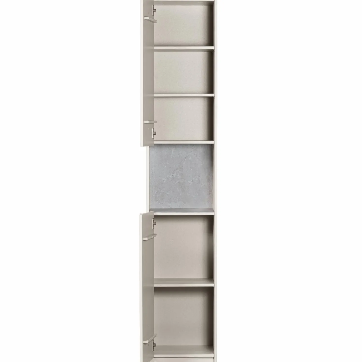 Discount WOOOD Basu smalle kast 40 cm grenen dust incl. concrete decor