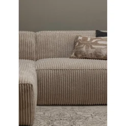 Best WOOOD Bean chaise longue bank links ribstof travertin