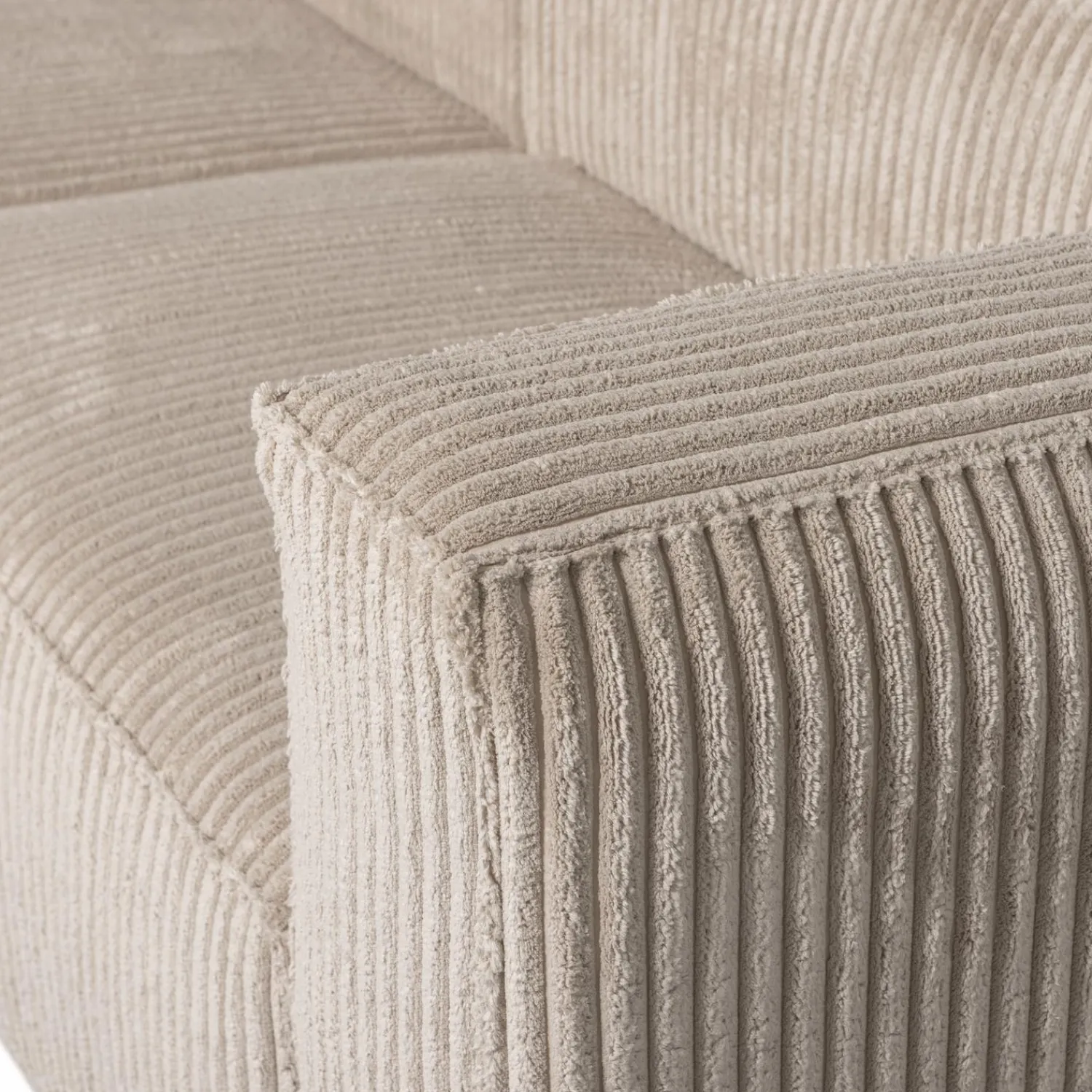 Best WOOOD Bean chaise longue bank links ribstof travertin