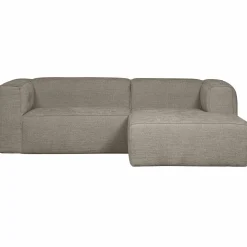 Sale WOOOD Bean chaise longue bank rechts grove melange travertin
