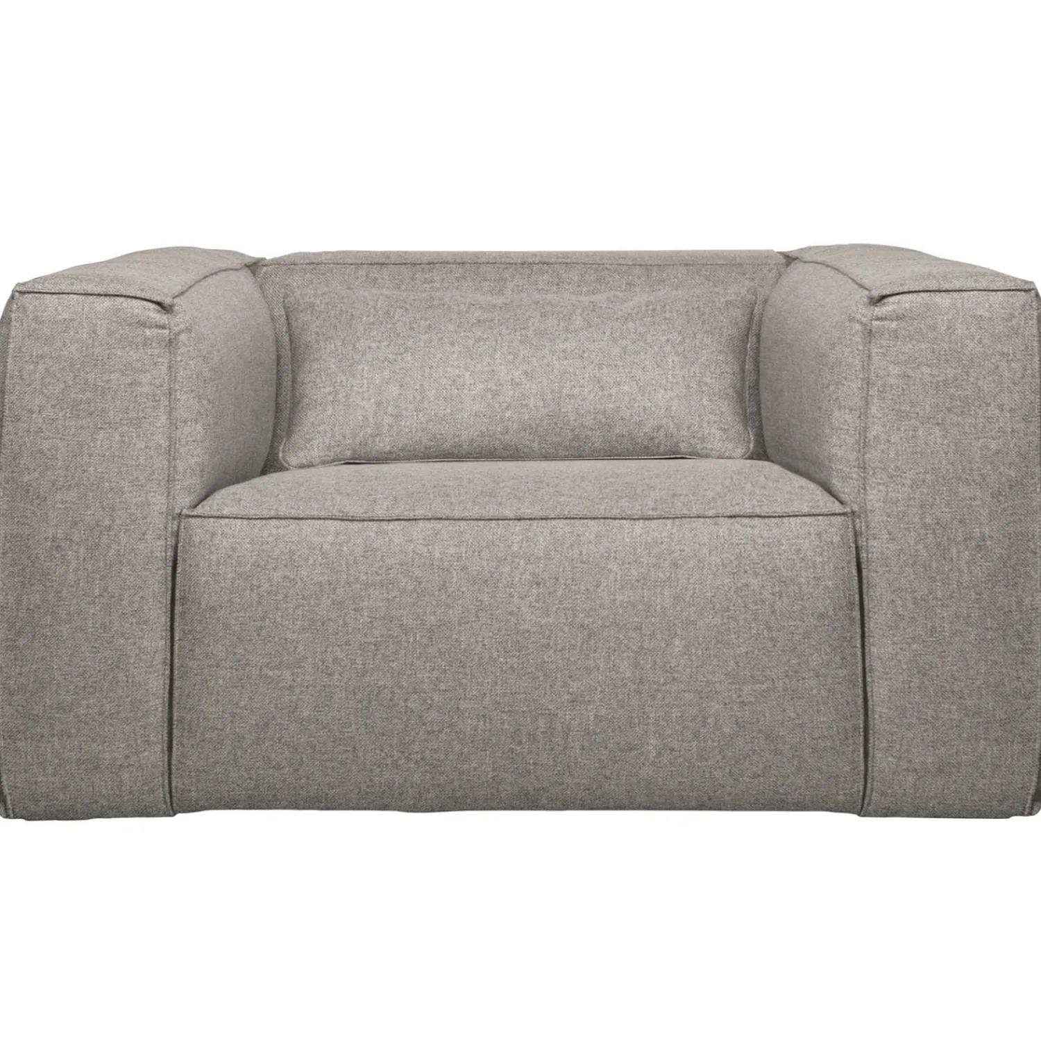Hot WOOOD Bean fauteuil incl. kussen Lichtgrijs