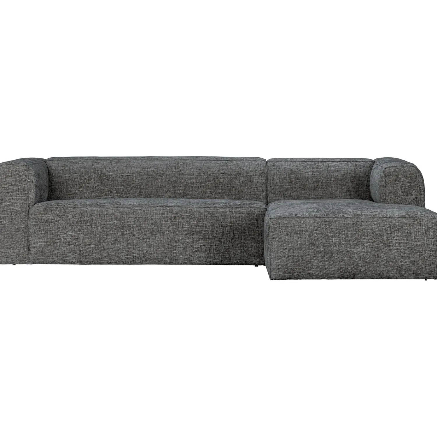 Sale WOOOD Bean hoekbank rechts grove melange stof Terrazzo
