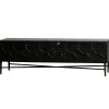 New WOOOD Bequest tv meubel hout zwart 160 cm