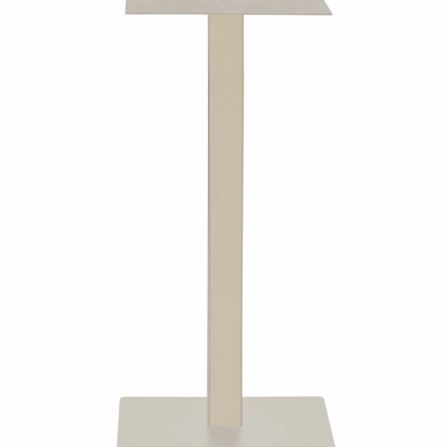 Outlet WOOOD Bistro vierkante bartafel poot metaal dakargrau 105 x 50 x 50 cm