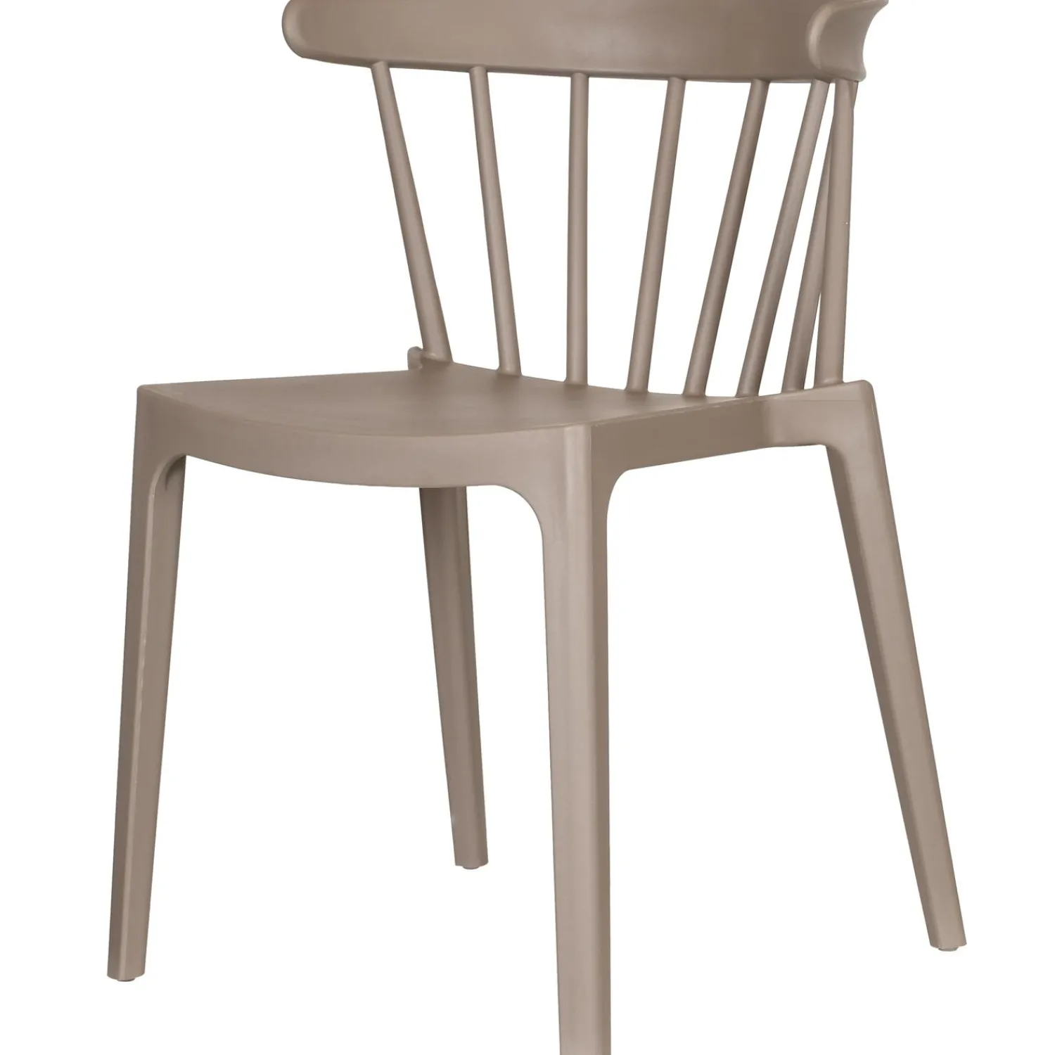 New WOOOD Bliss tuinstoel met spijlen kunststof Taupe