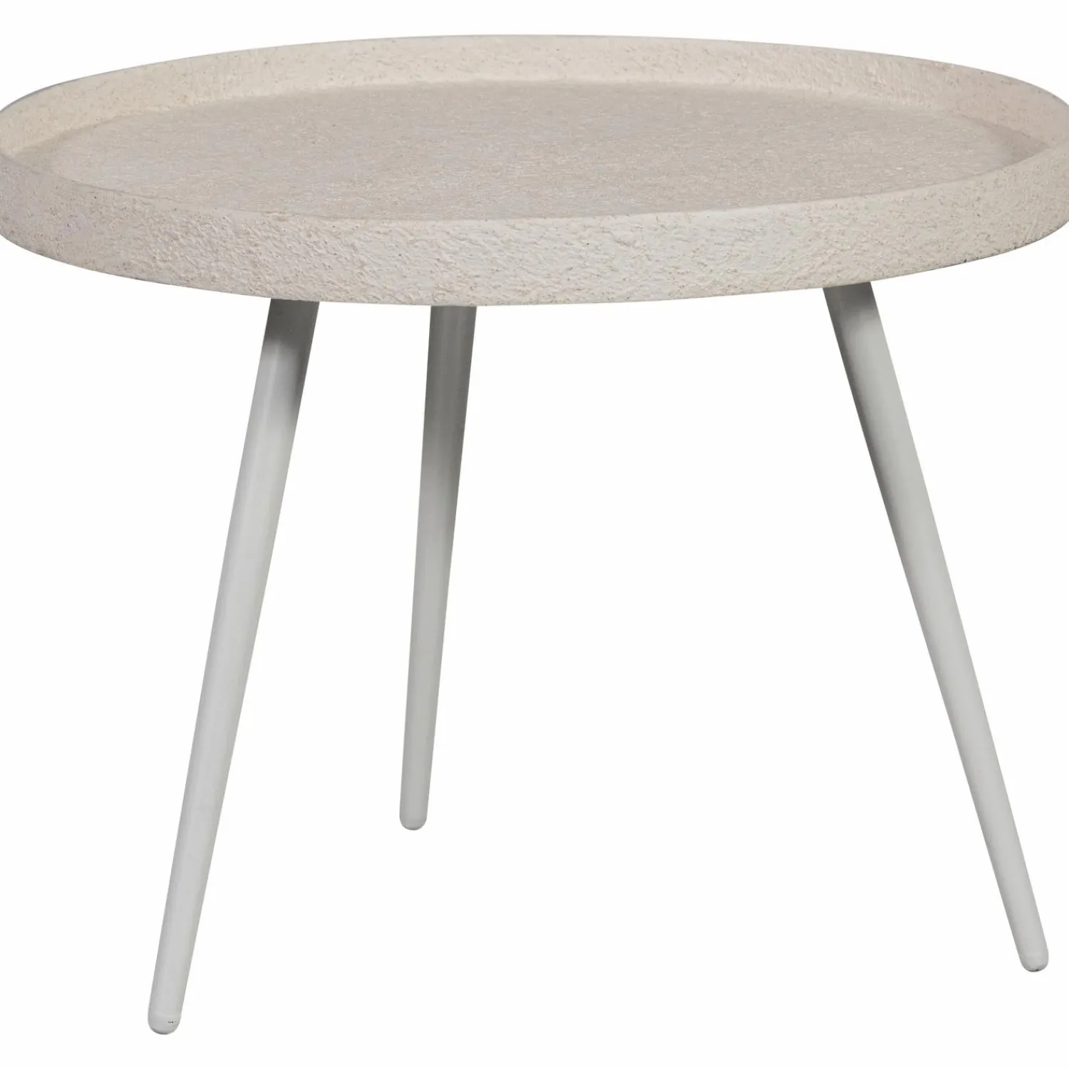 Online WOOOD Bounds bijzettafel L hout/metaal 44xø58 cm Naturel