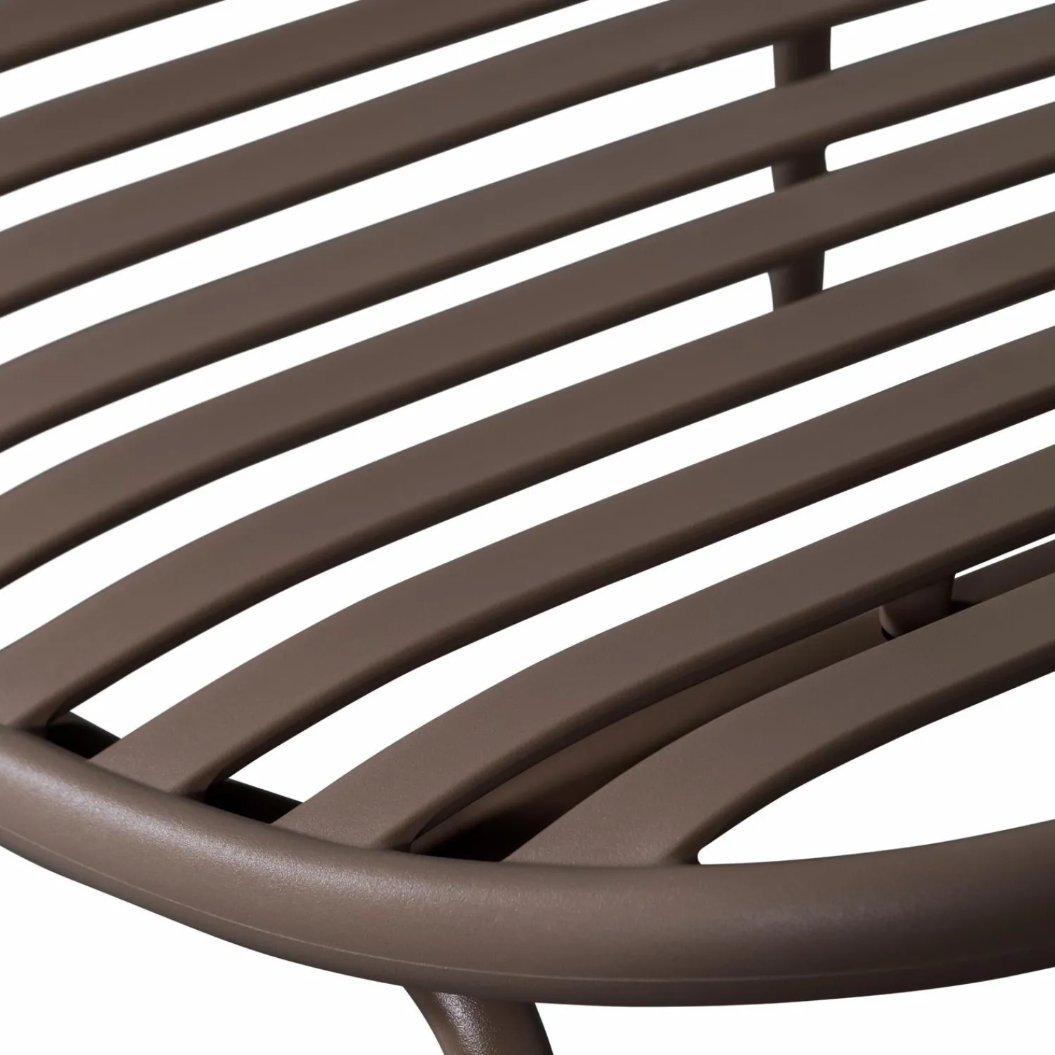 New WOOOD Bruce tuin loungestoel + hocker pp/metaal Paars/bruin