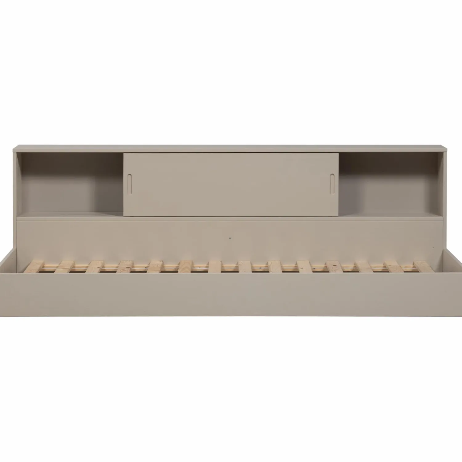 Discount WOOOD Carter bed grenen 90x200 cm Dust