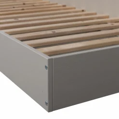 Discount WOOOD Carter bed grenen 90x200 cm Dust