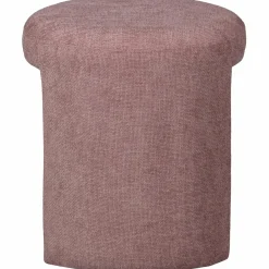 Outlet WOOOD Charlie gestoffeerde kruk Blush