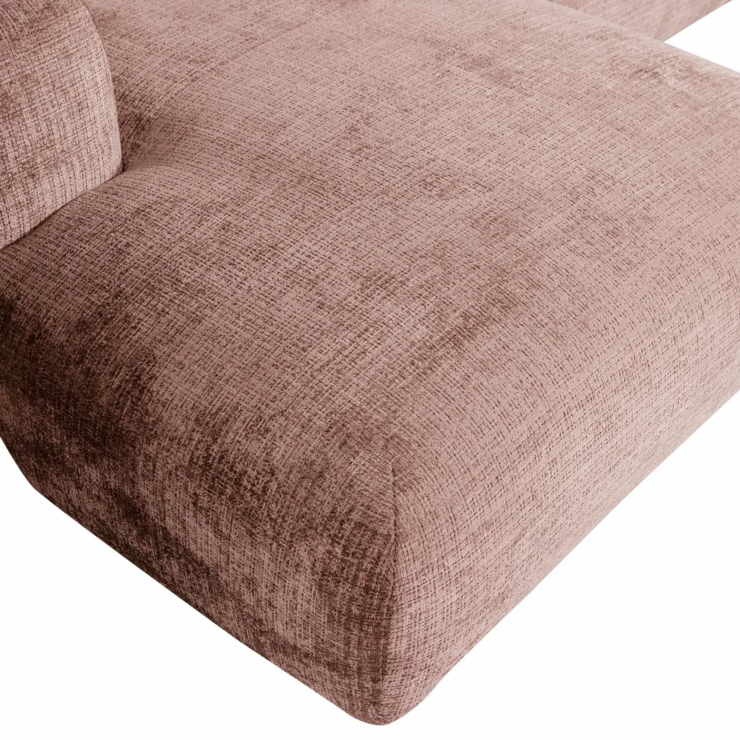 Sale WOOOD Cloud chaise longue bank links chenille /roze Taupe