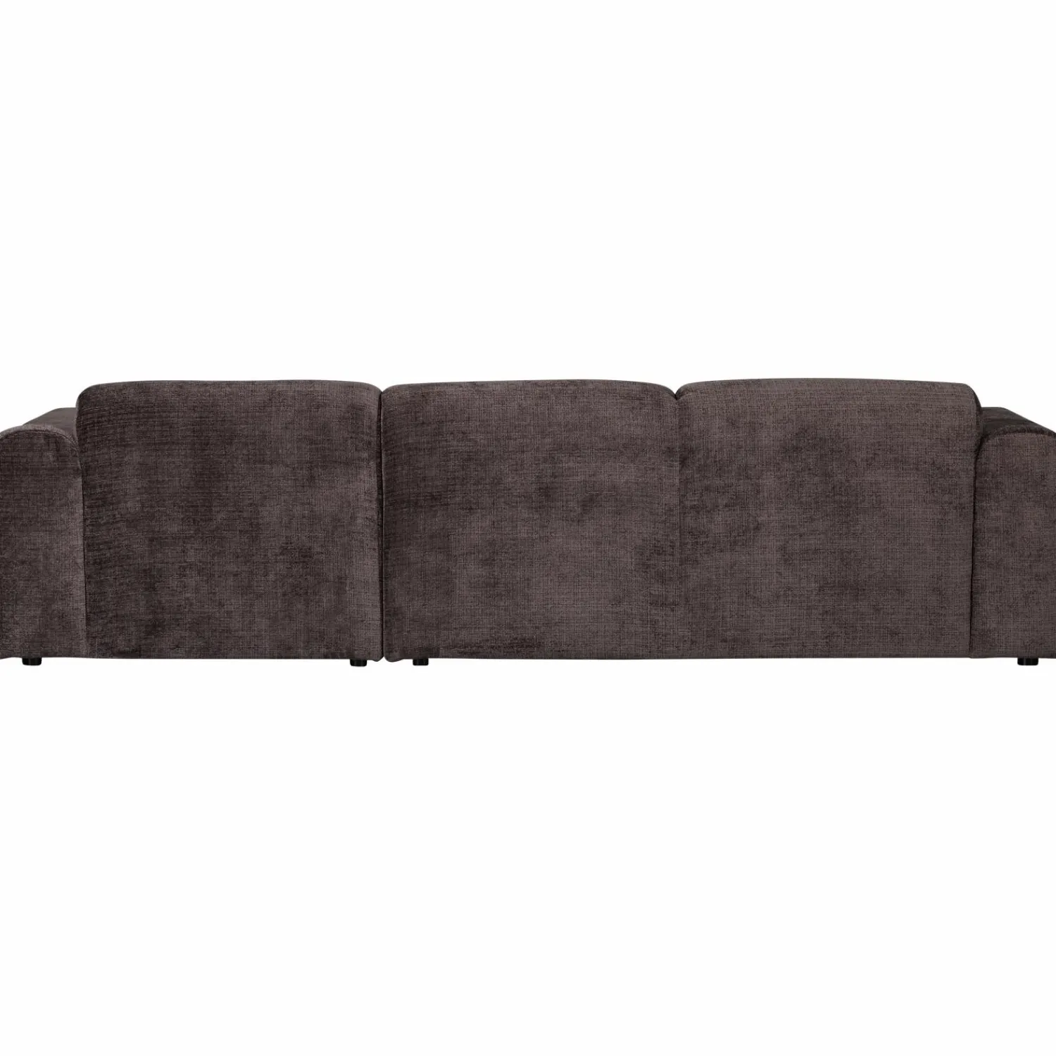 Discount WOOOD Cloud chaise longue bank rechts chenille Warm bruin