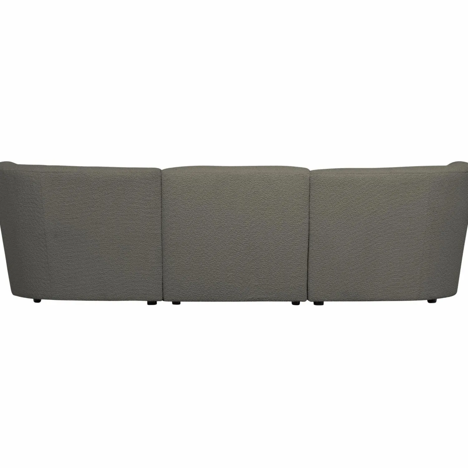 New WOOOD Coco 3-zits bank bouclé Warm groen
