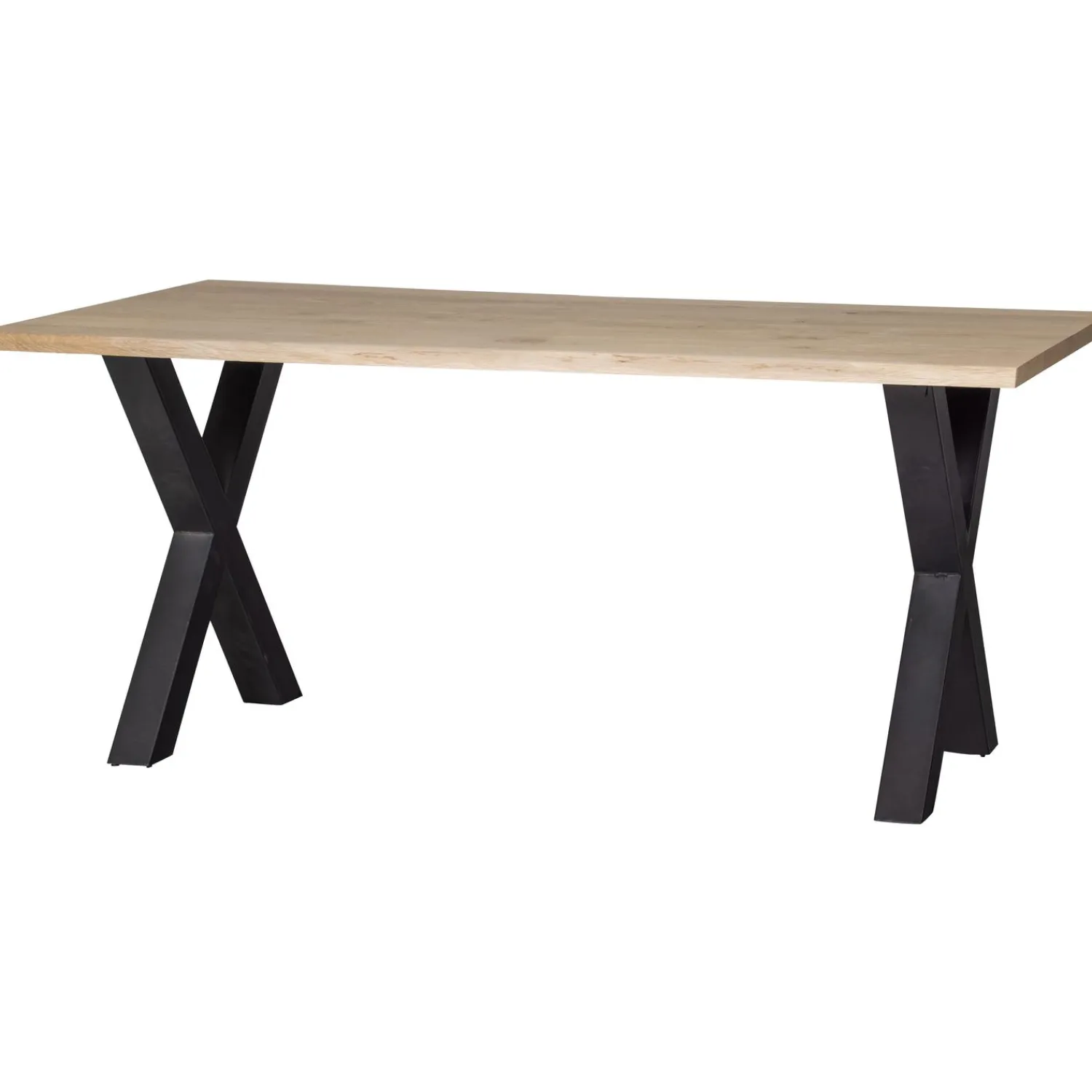 Hot WOOOD Combi-Tablo: boomstam eiken 180x90 & Alkmaar poot