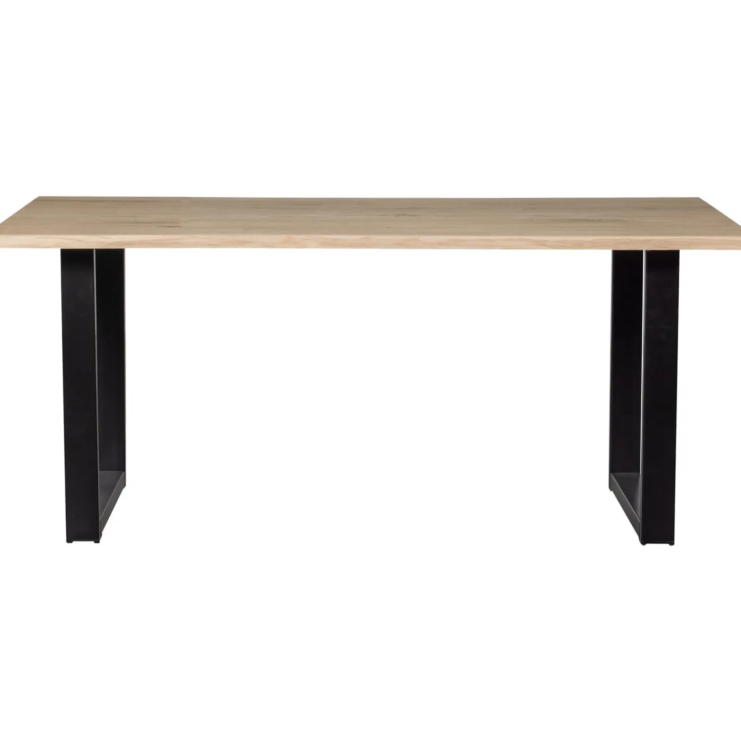 Outlet WOOOD Combi-Tablo: boomstam eiken 180x90 & U-poot