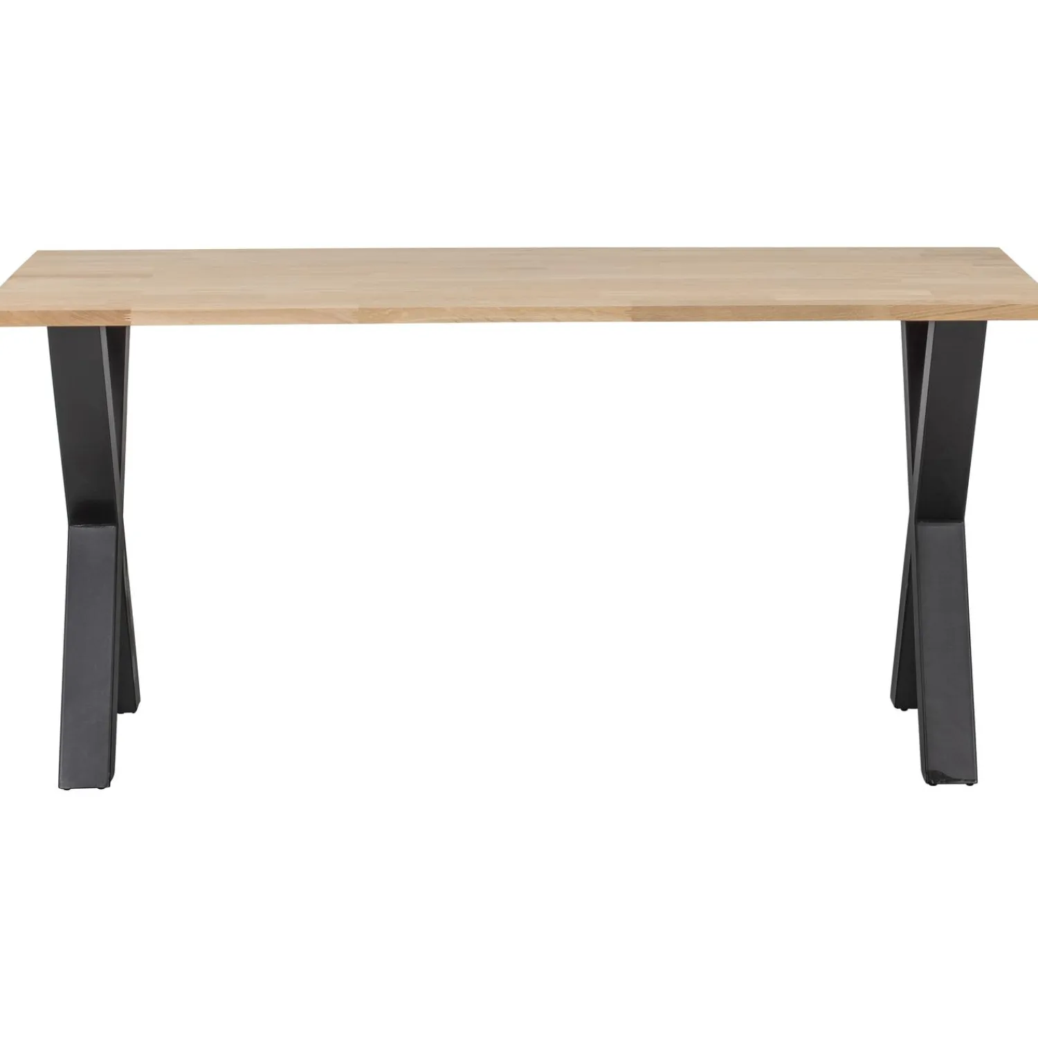 Clearance WOOOD Combi-Tablo: eiken 180x90 & Alkmaar poot