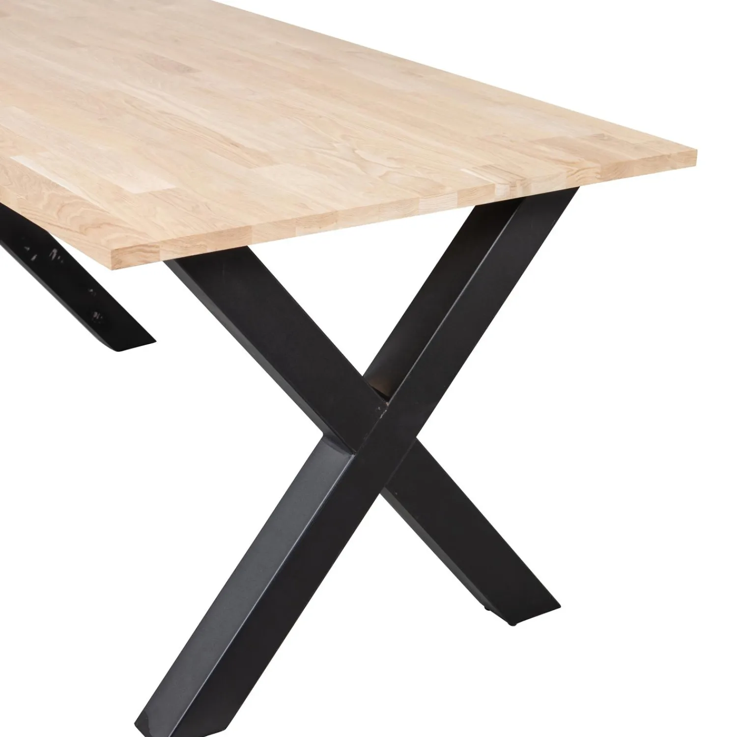Clearance WOOOD Combi-Tablo: eiken 180x90 & Alkmaar poot