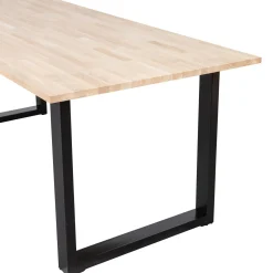 Online WOOOD Combi-Tablo: eiken 220x90 & U-poot