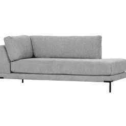 Best WOOOD Couple lounge element rechts Lichtgrijs
