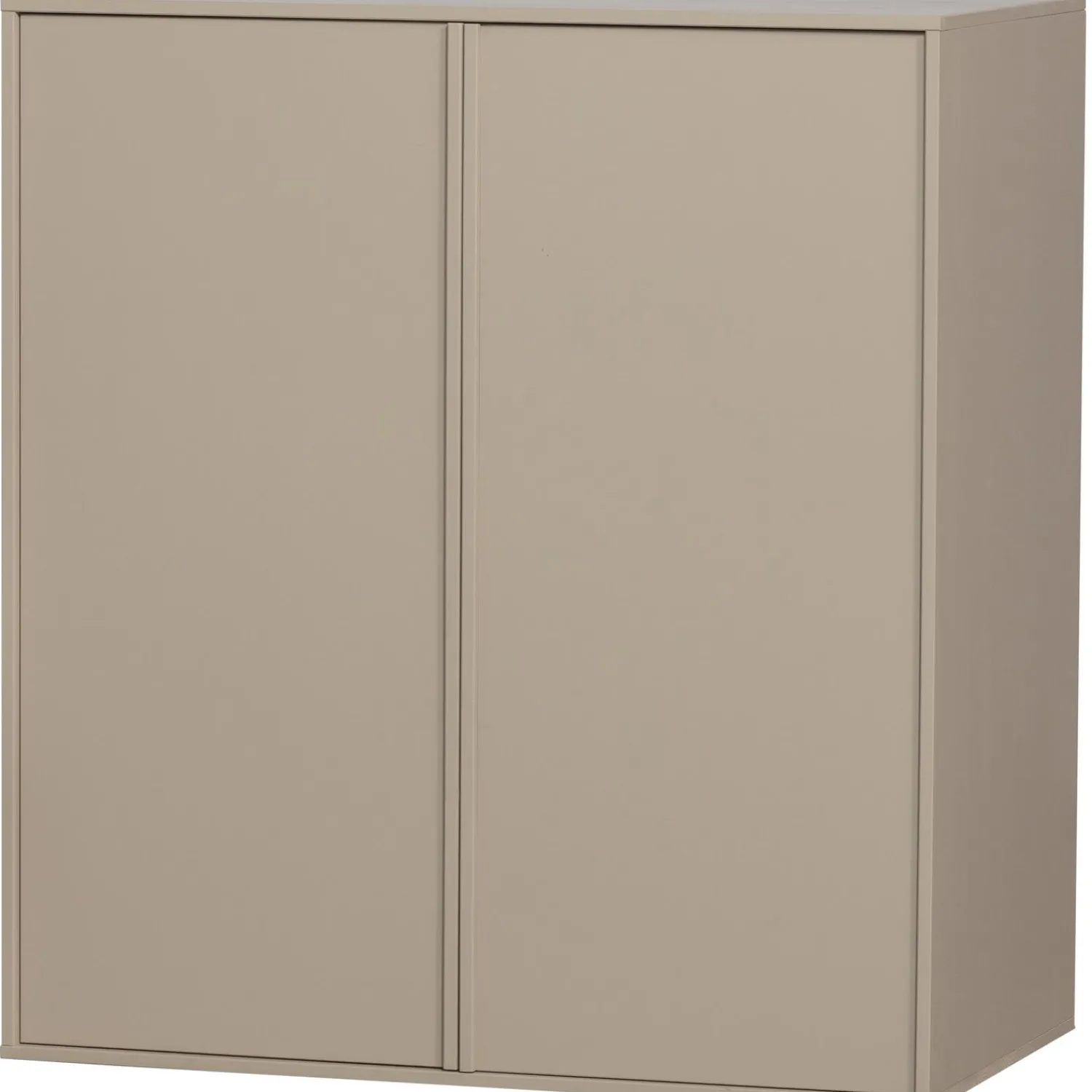 New WOOOD Daily Closet Double 110x100 cm grenen dakargrau