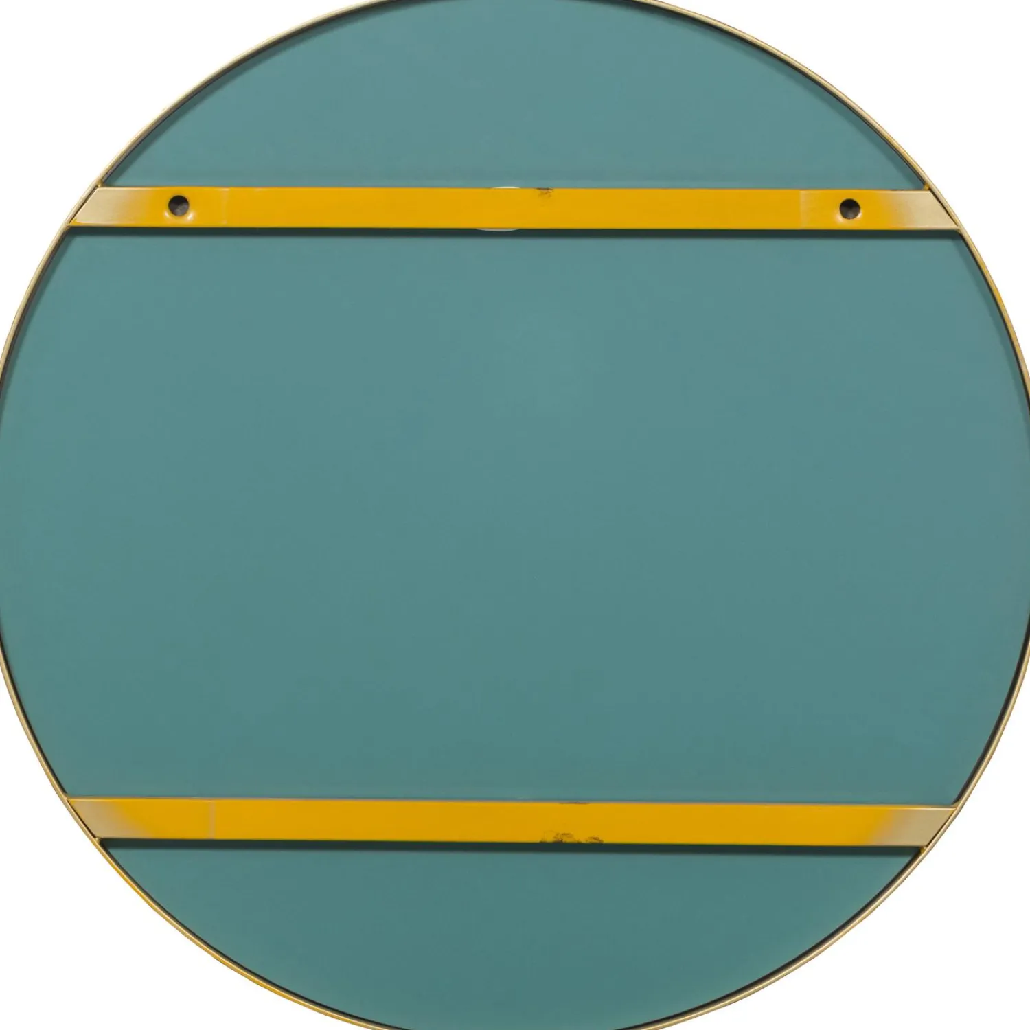 Outlet WOOOD Doutzen spiegel metaal ø80 cm Goud