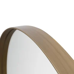 Outlet WOOOD Doutzen spiegel metaal ø80 cm Goud
