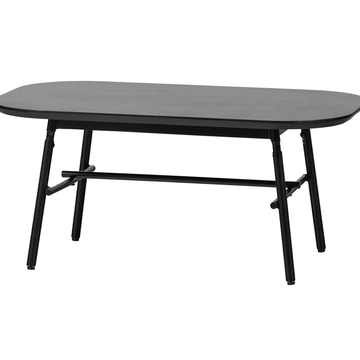 New WOOOD Elegance salontafel mango hout/metal zwart