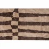Discount WOOOD Fafa vloerkleed grafisch dessin naturel/bruin 200x300 cm