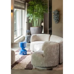 Discount WOOOD Fafa vloerkleed grafisch dessin naturel/bruin 200x300 cm